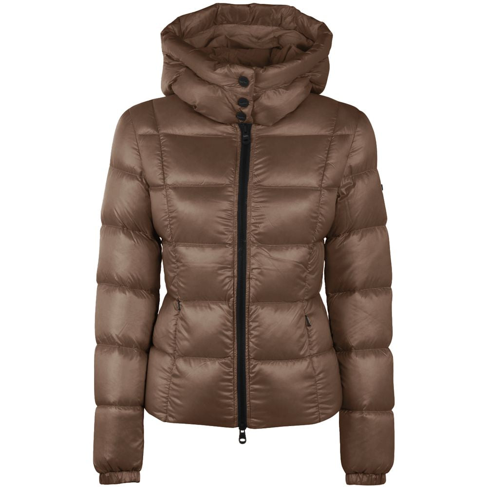 Refrigiwear Brown Nylon Jackets &amp; Coat