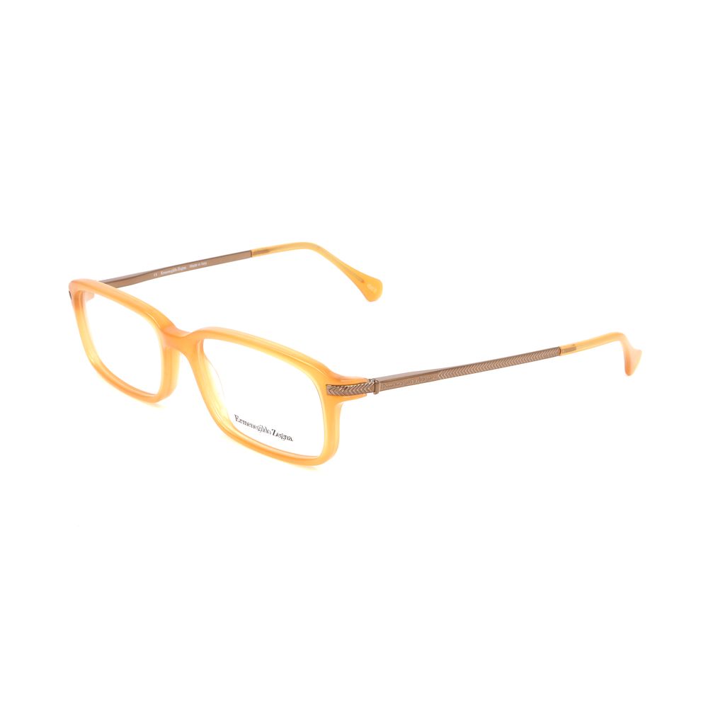 Ermenegildo Zegna Yellow Metal Frames