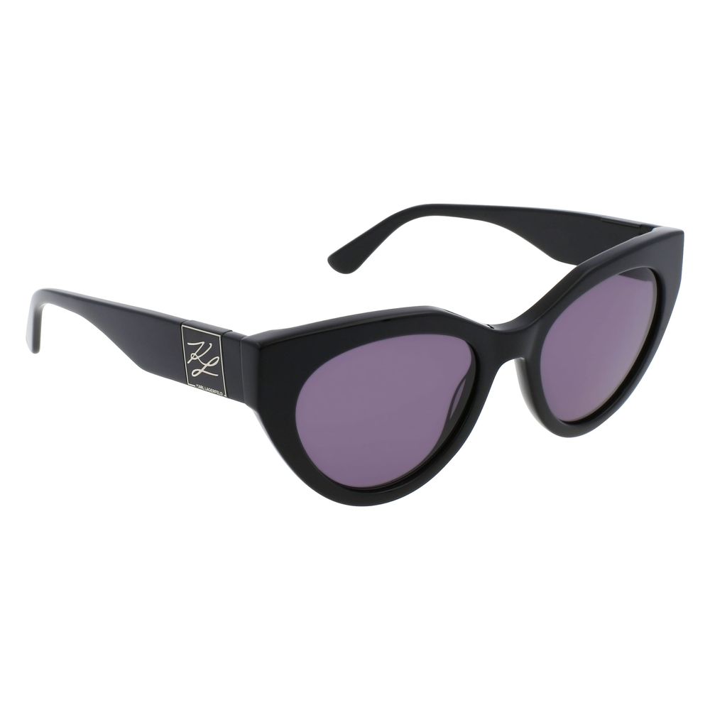 Karl Lagerfeld Black Acetate Sunglasses