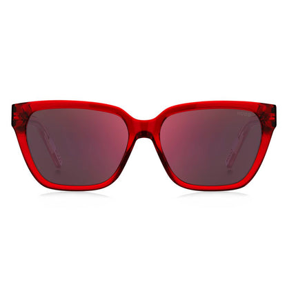 Hugo Boss Red Acetate Sunglasses