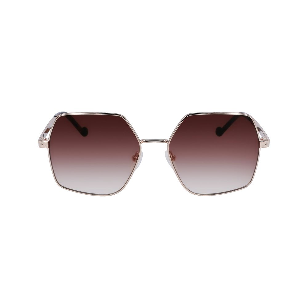 Liu Jo Gold Metal Sunglasses