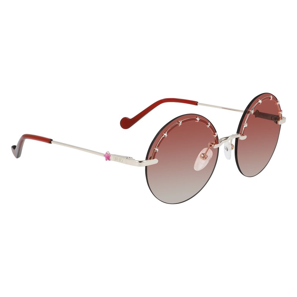 Liu Jo Gold Metal Sunglasses