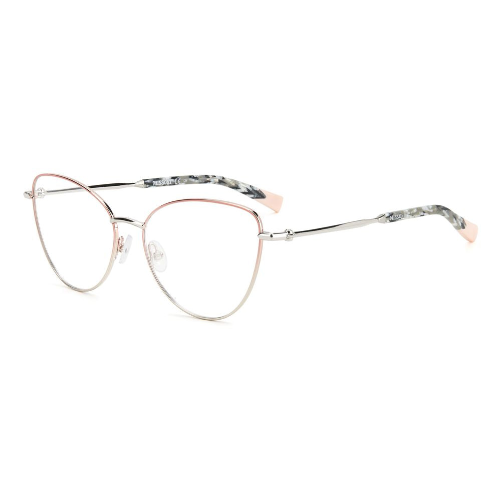 Missoni Pink Stainless Steel Frames