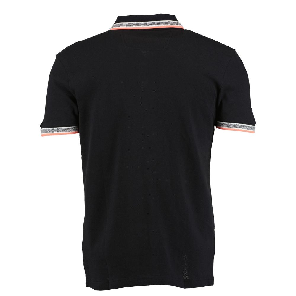 Hugo Boss Black Cotton Polo Shirt