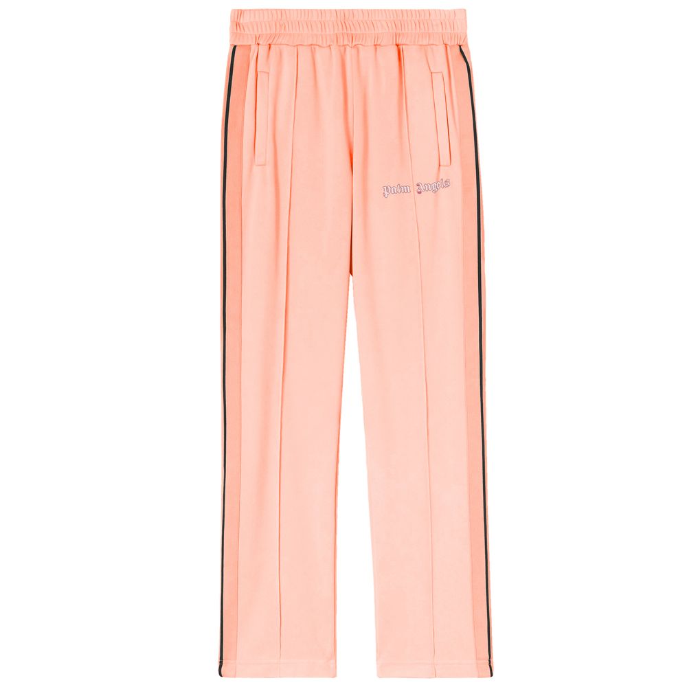 Palm Angels Pink Nylon Jeans &amp; Pant