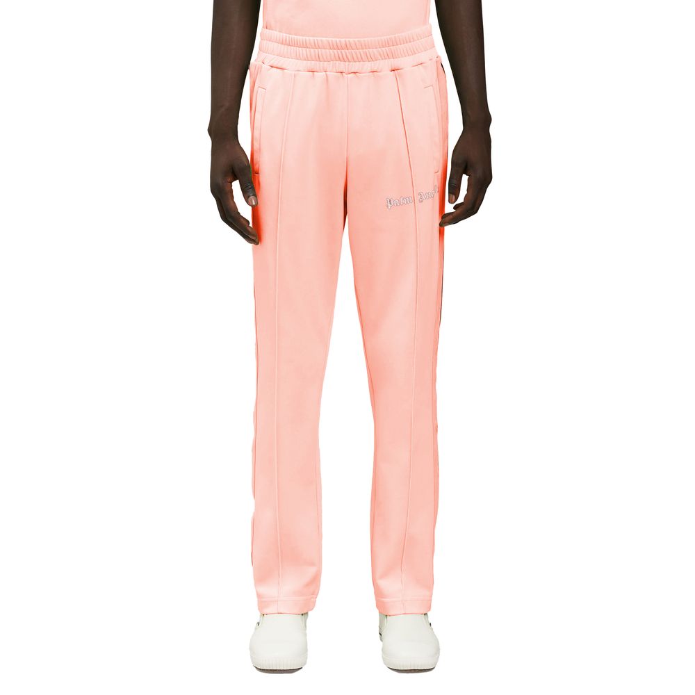 Palm Angels Pink Nylon Jeans &amp; Pant