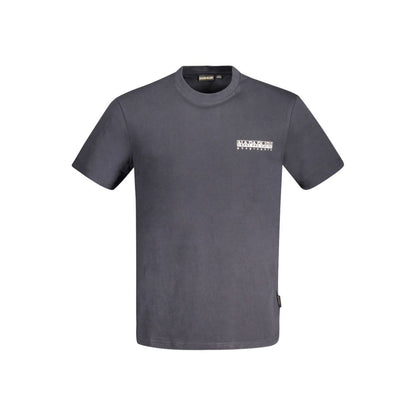 Napapijri Black Cotton T-Shirt