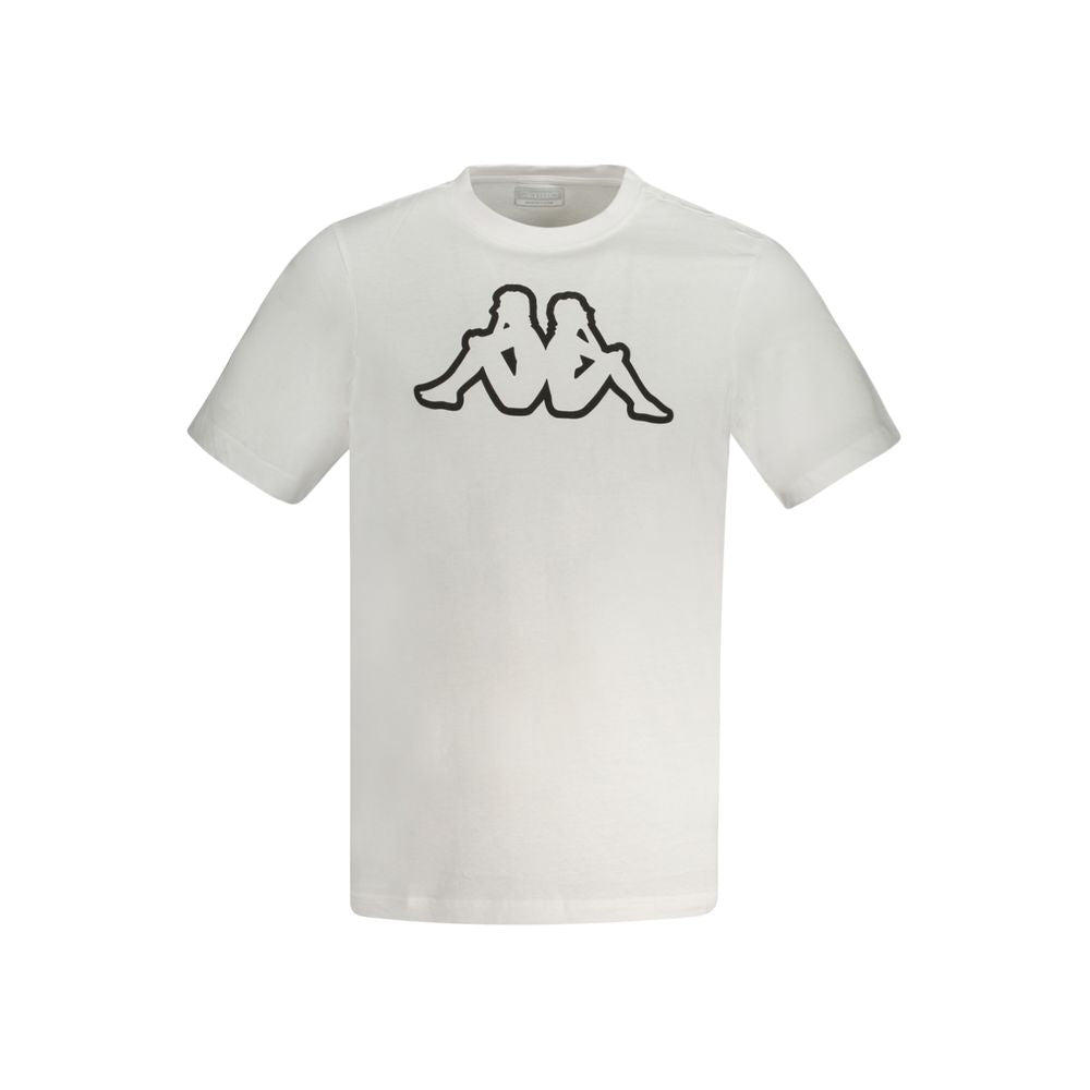 Kappa White Cotton T-Shirt