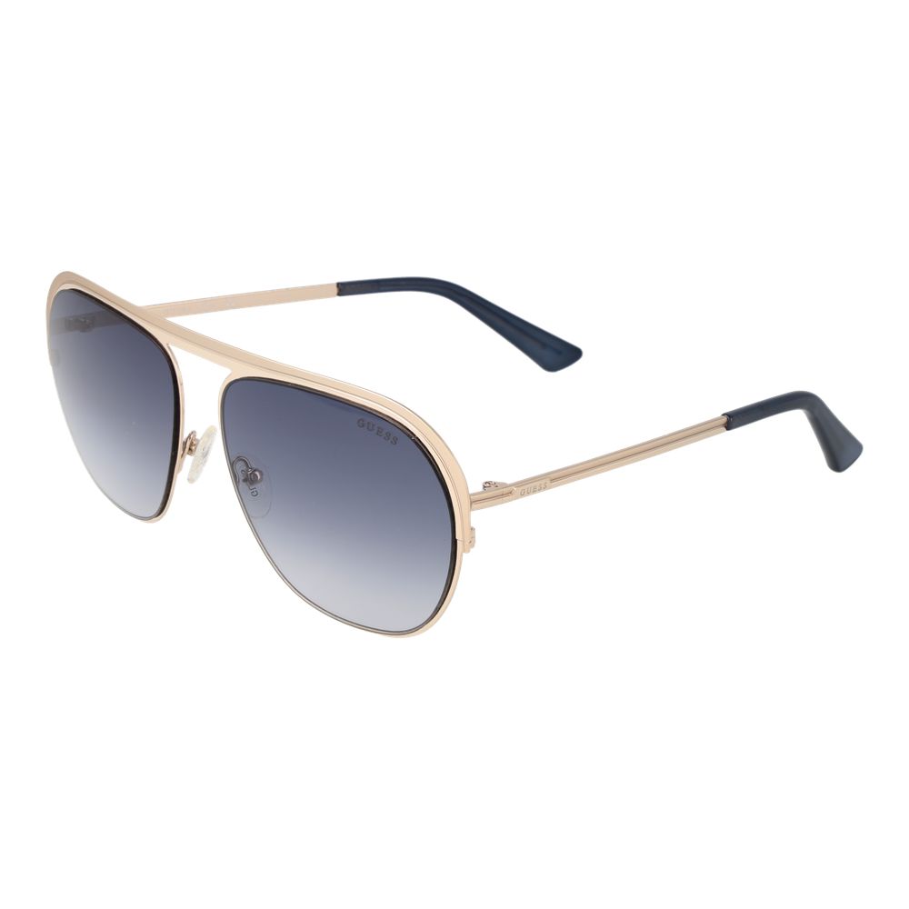 Guess Gold Unisex Sunglasses