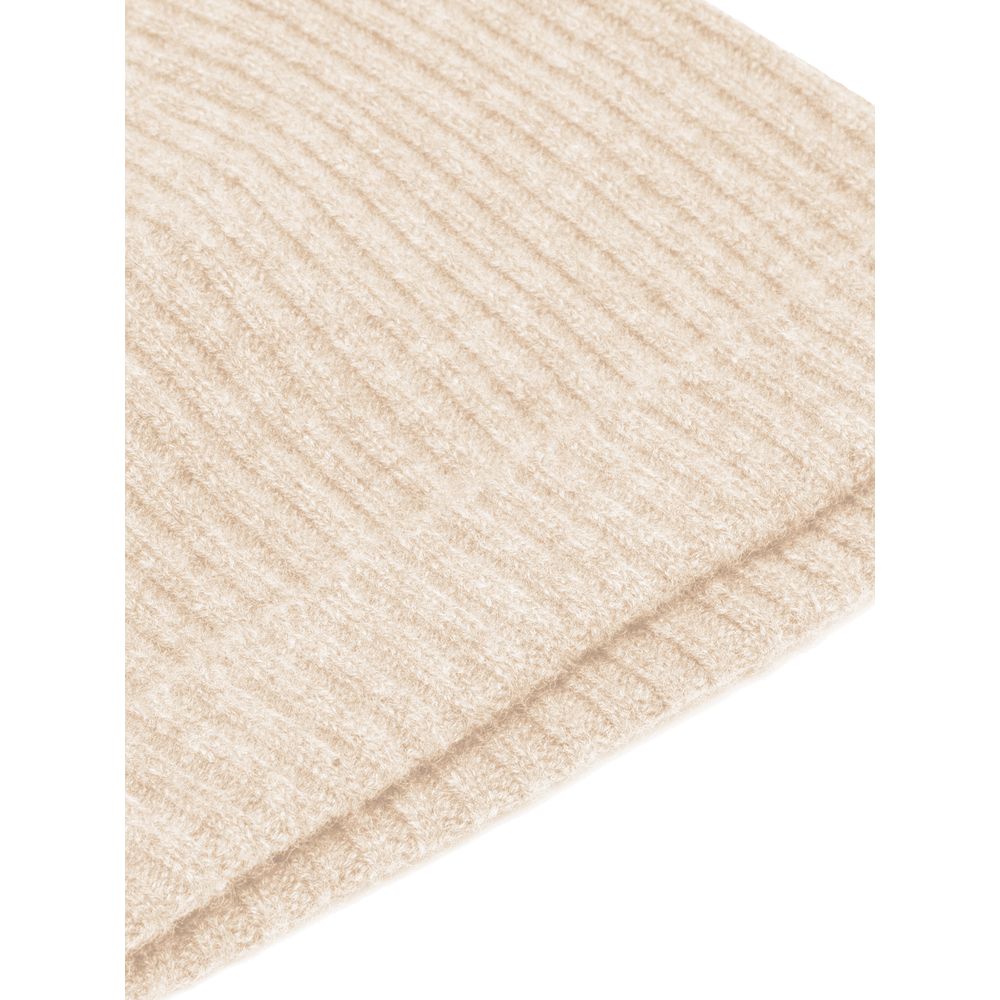 Alpha Studio Beige Cashmere Hats &amp; Cap