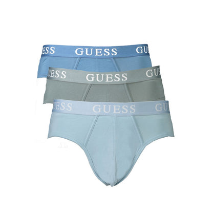 Guess Jeans Light Blue Cotton Underwear