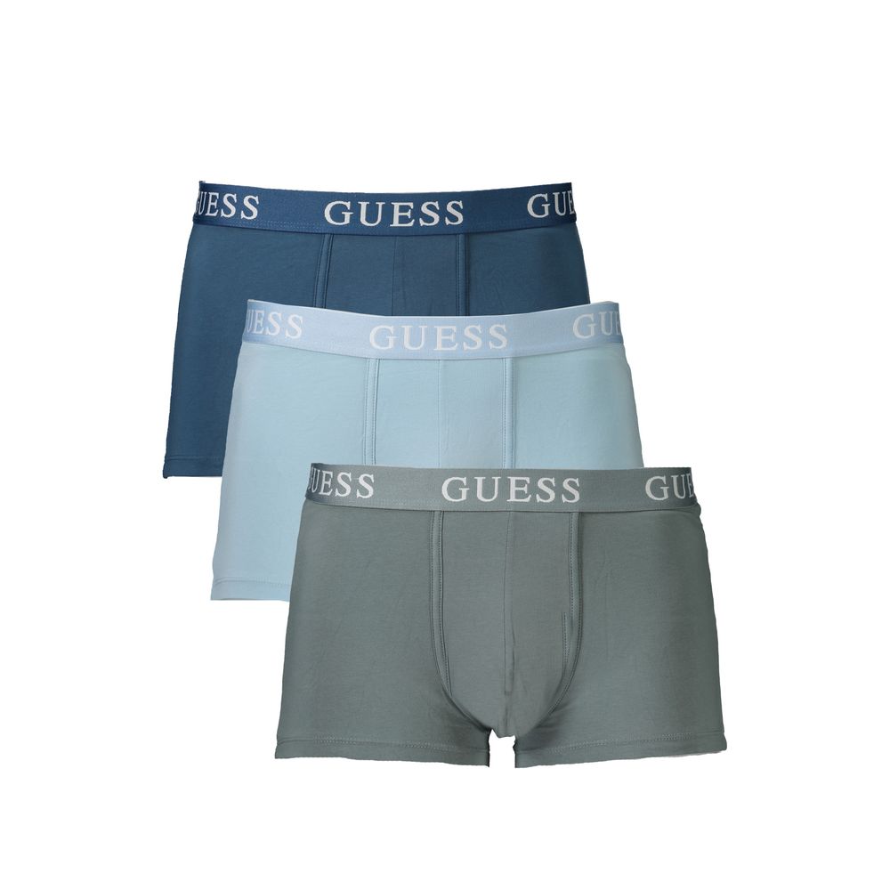 Guess Jeans Light Blue Cotton Underwear