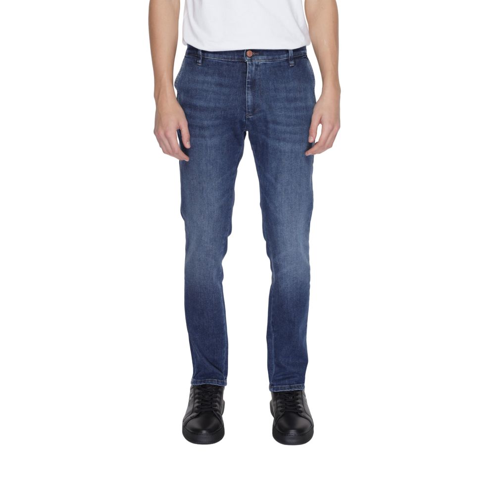 Jeckerson Blue Cotton Jeans &amp; Pant