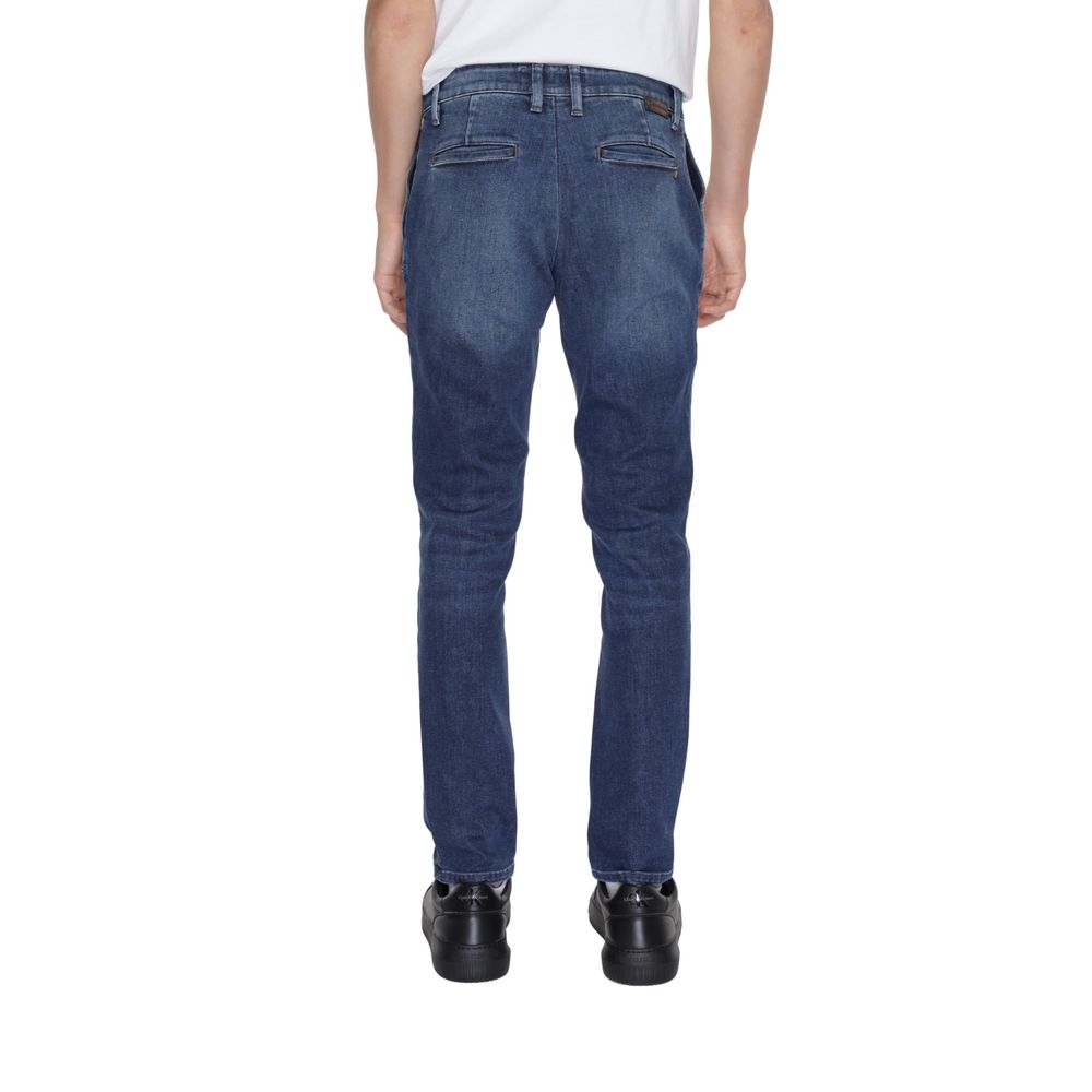 Jeckerson Blue Cotton Jeans &amp; Pant