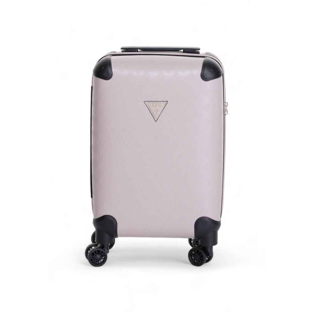 Guess Pink Polyethylene Luggage And Travel