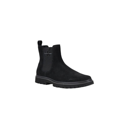 Calvin Klein Jeans Black Suede Boot