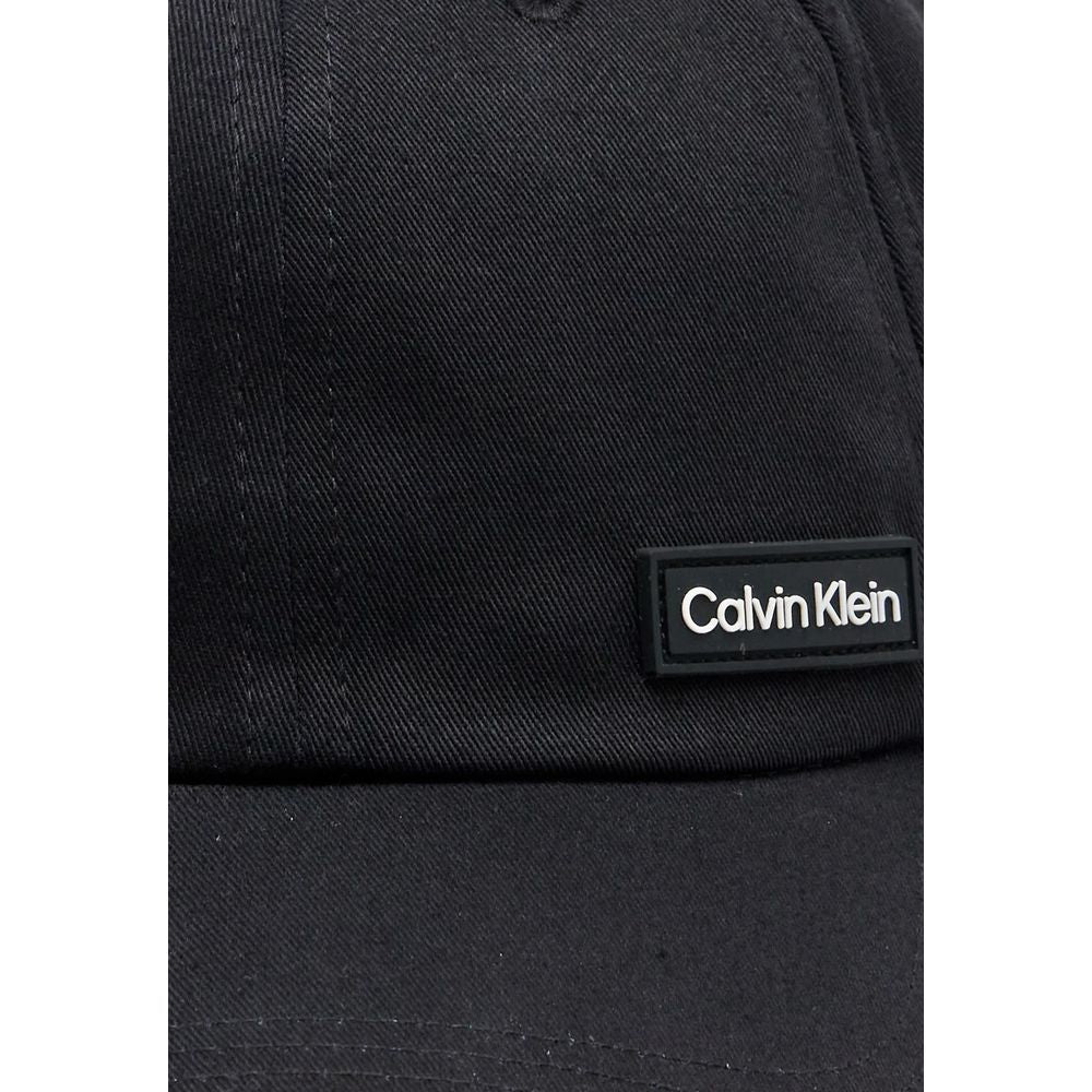 Calvin Klein Black Cotton Hats &amp; Cap