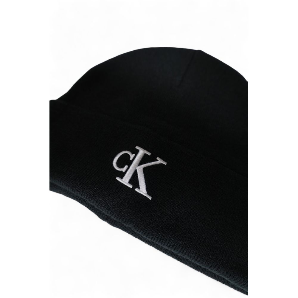 Calvin Klein Black Recycled Polyester Hats &amp; Cap