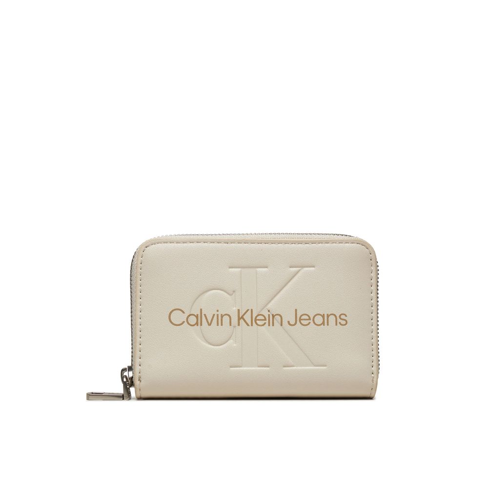 Calvin Klein Jeans Beige Polyethylene Wallet