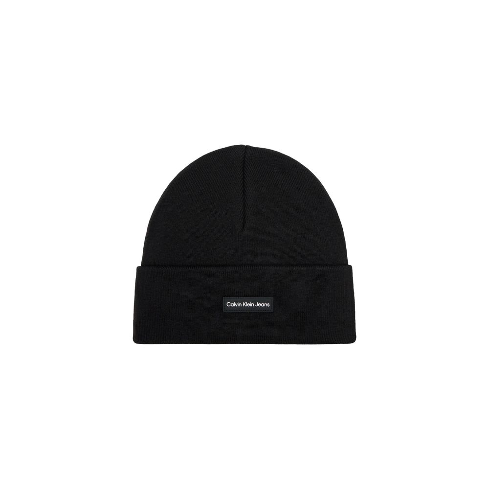 Calvin Klein Black Recycled Polyester Hats &amp; Cap