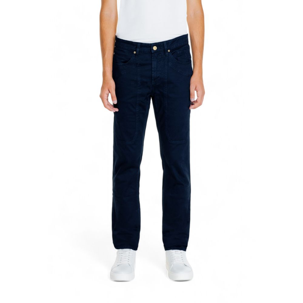 Jeckerson Blue Cotton Jeans &amp; Pant