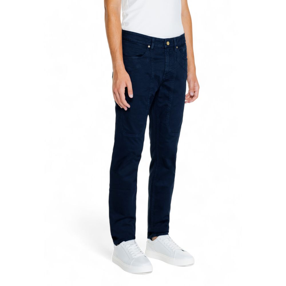 Jeckerson Blue Cotton Jeans &amp; Pant