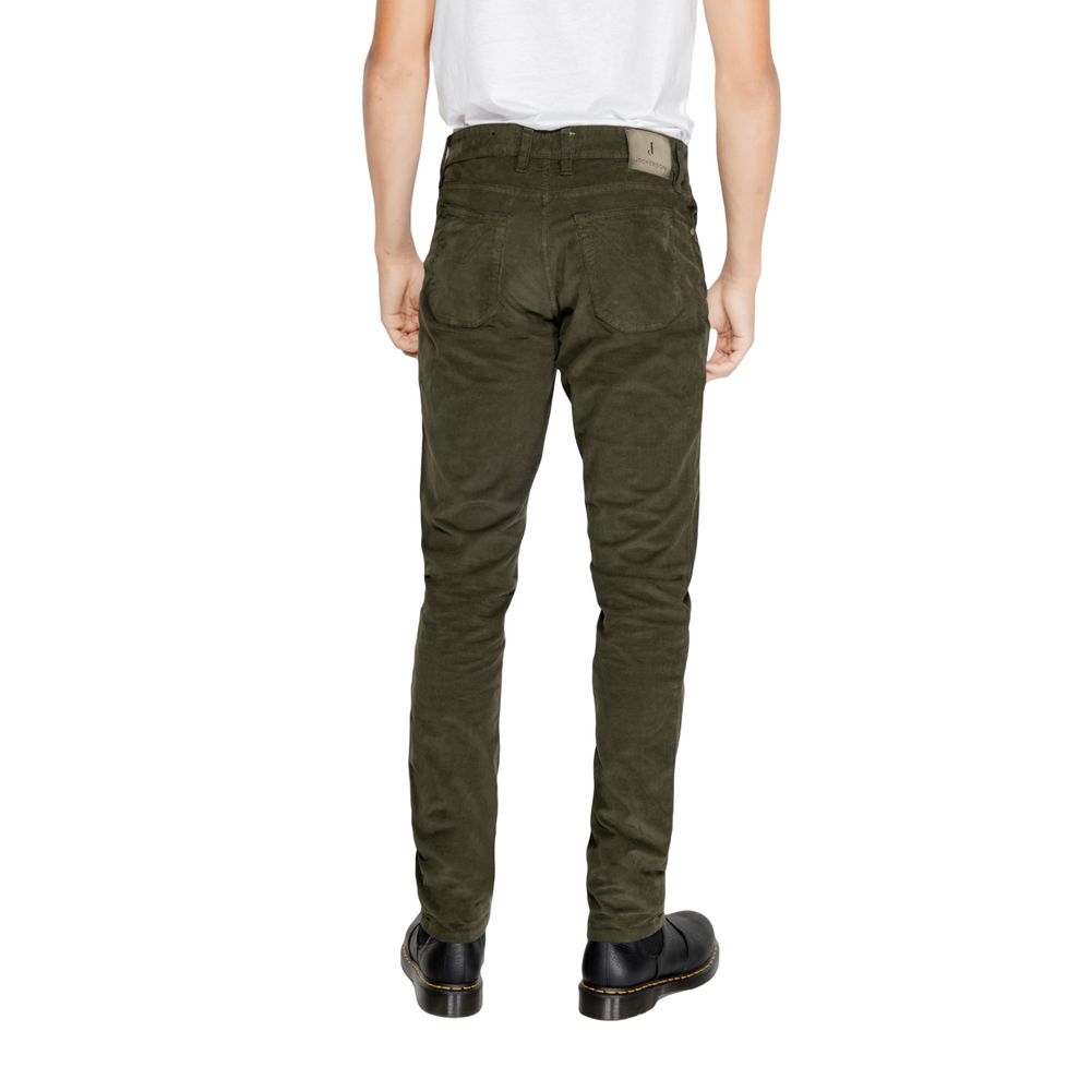 Jeckerson Green Cotton Jeans &amp; Pant