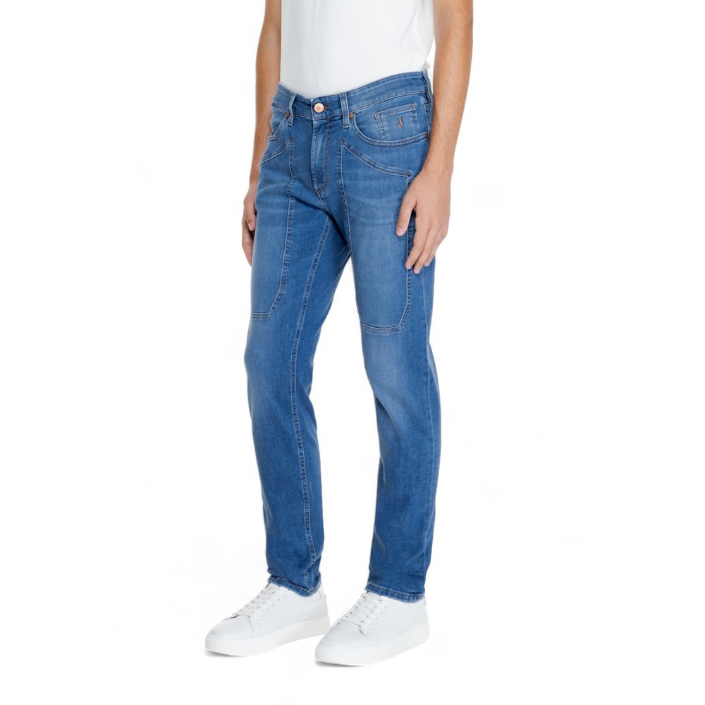 Jeckerson Blue Cotton Jeans &amp; Pant