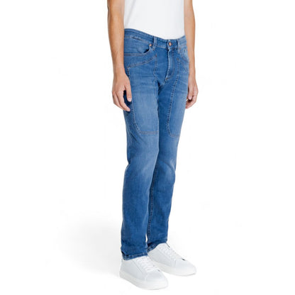 Jeckerson Blue Cotton Jeans &amp; Pant