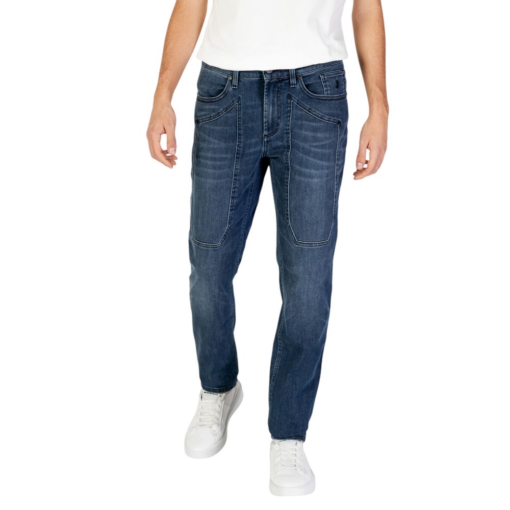 Jeckerson Blue Cotton Jeans &amp; Pant