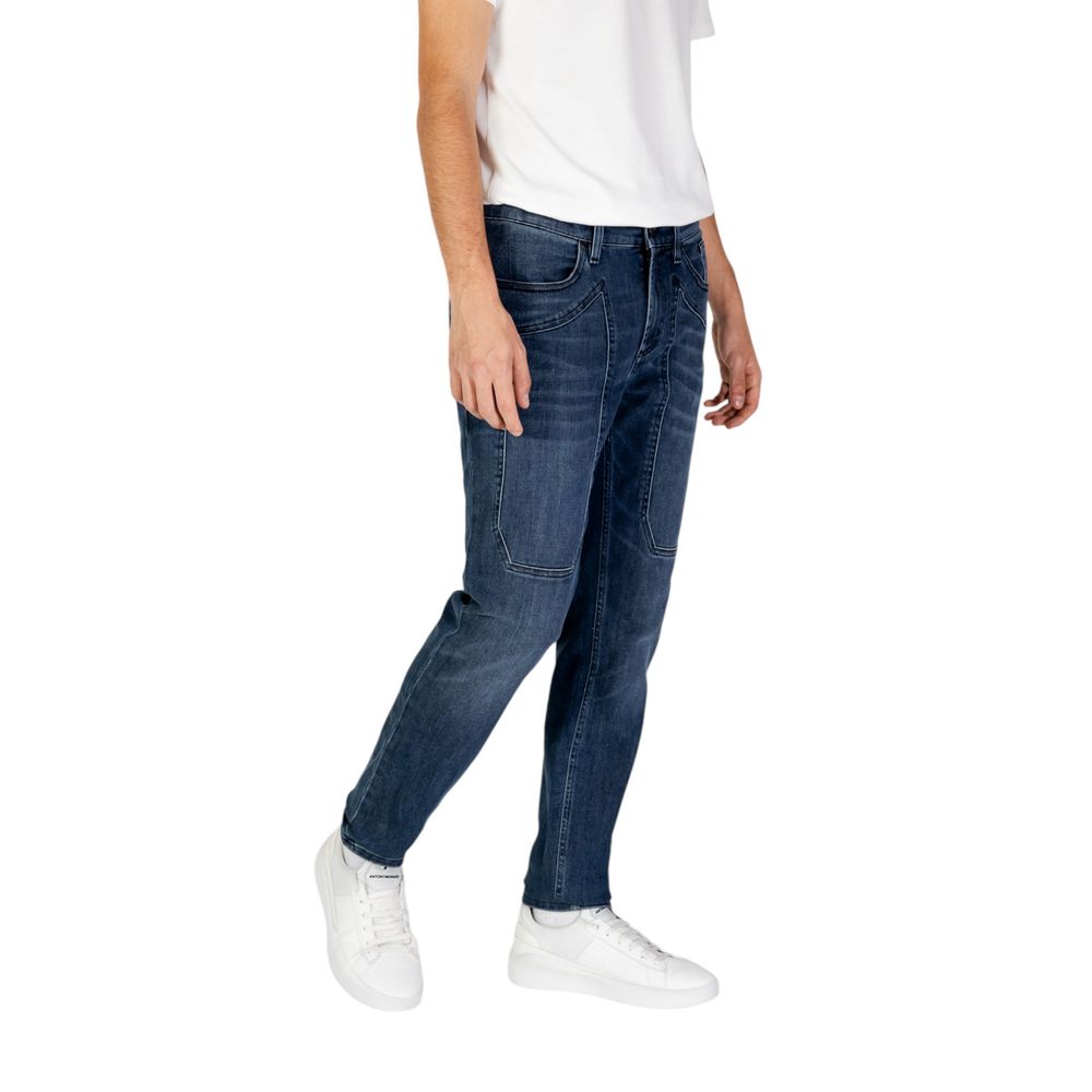 Jeckerson Blue Cotton Jeans &amp; Pant