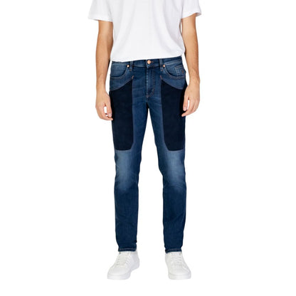 Jeckerson Blue Cotton Jeans &amp; Pant