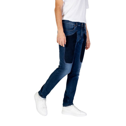 Jeckerson Blue Cotton Jeans &amp; Pant