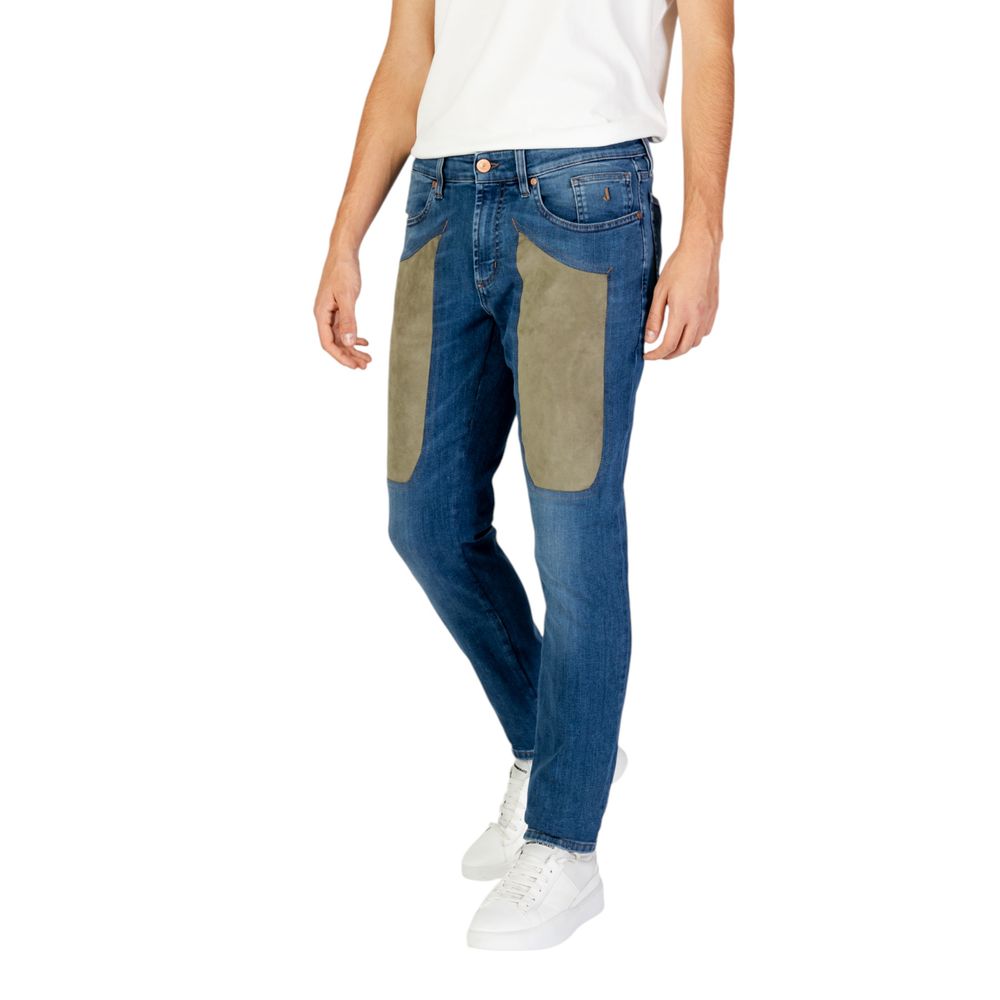 Jeckerson Blue Cotton Jeans &amp; Pant