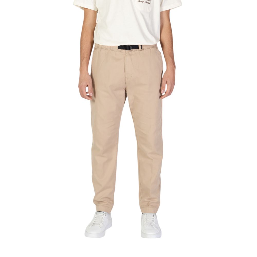 Gas Beige Cotton Jeans &amp; Pant