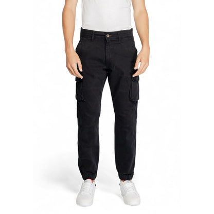 Gas Black Cotton Jeans &amp; Pant