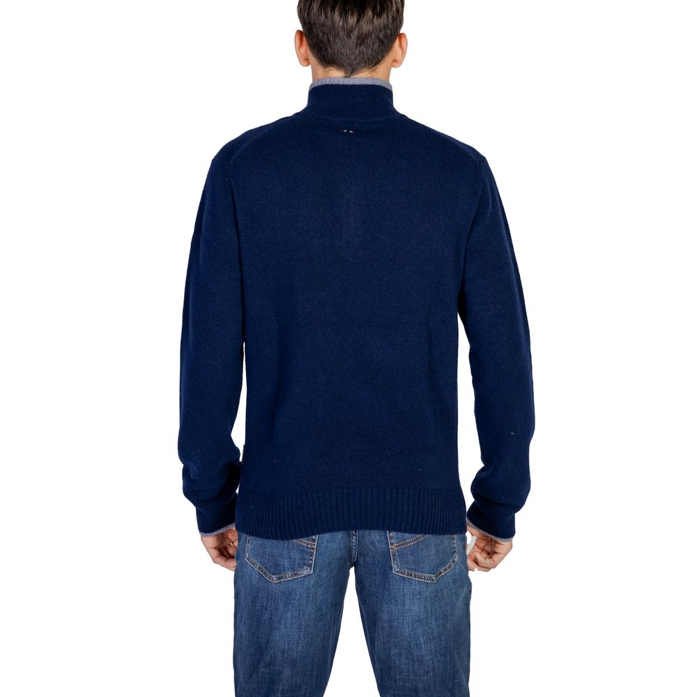 Napapijri Blue Wool Sweater