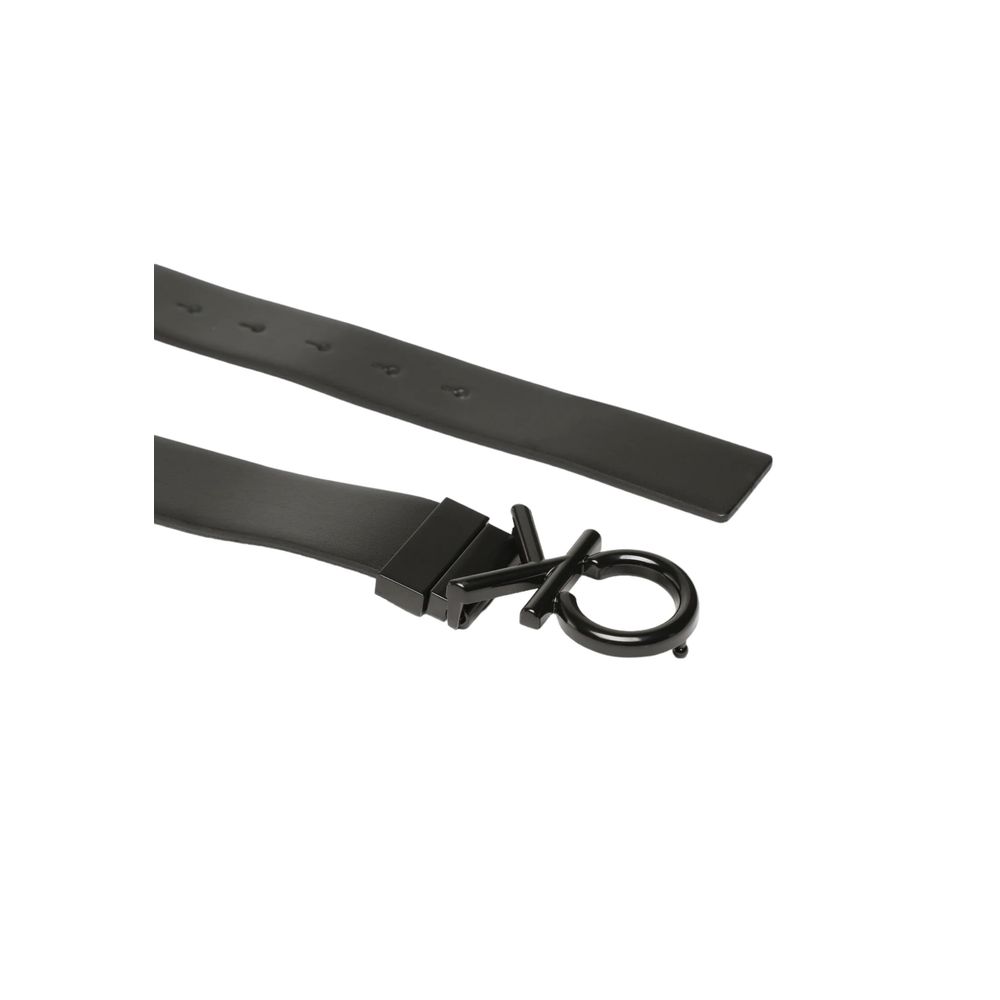 Calvin Klein Black Recycled Polyester Belt