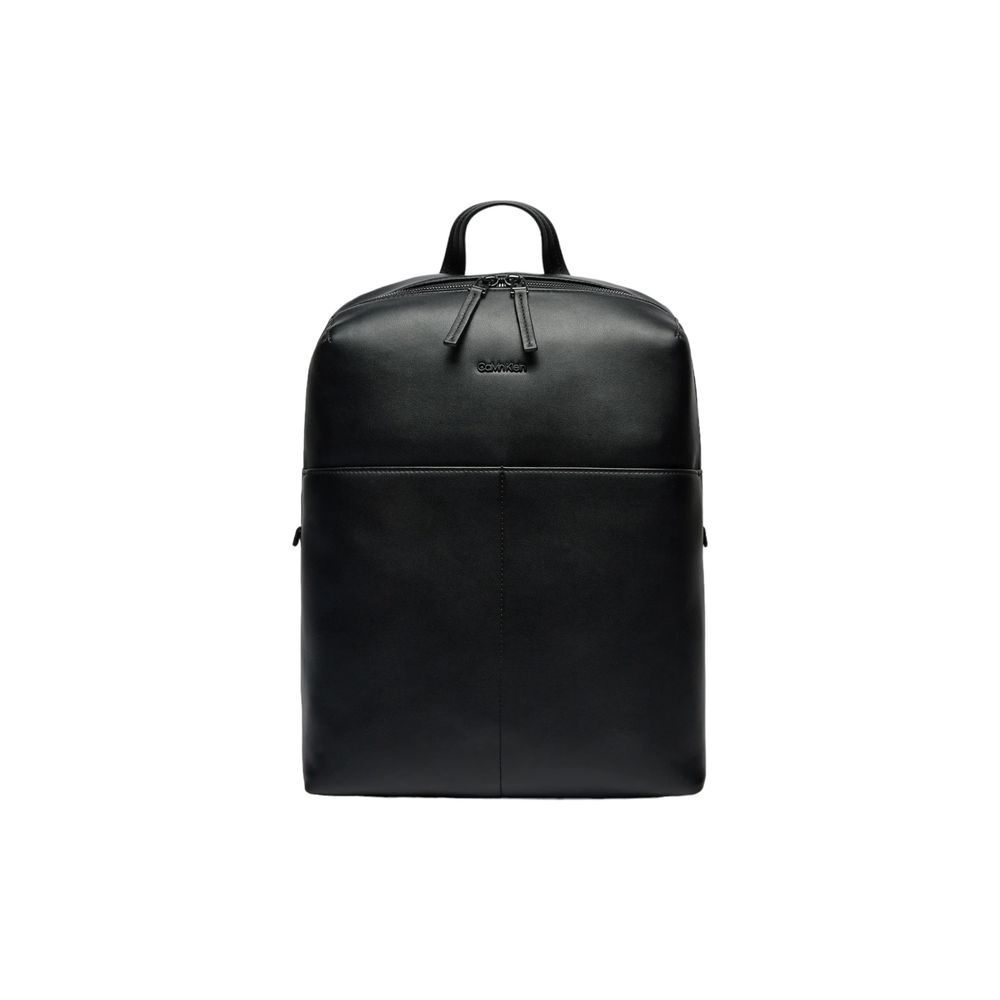 Calvin Klein Black Polyethylene Backpack