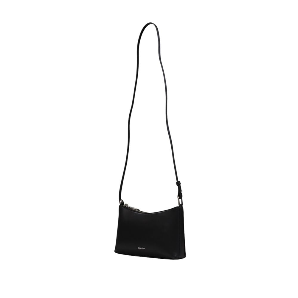 Calvin Klein Black Recycled Polyester Handbag