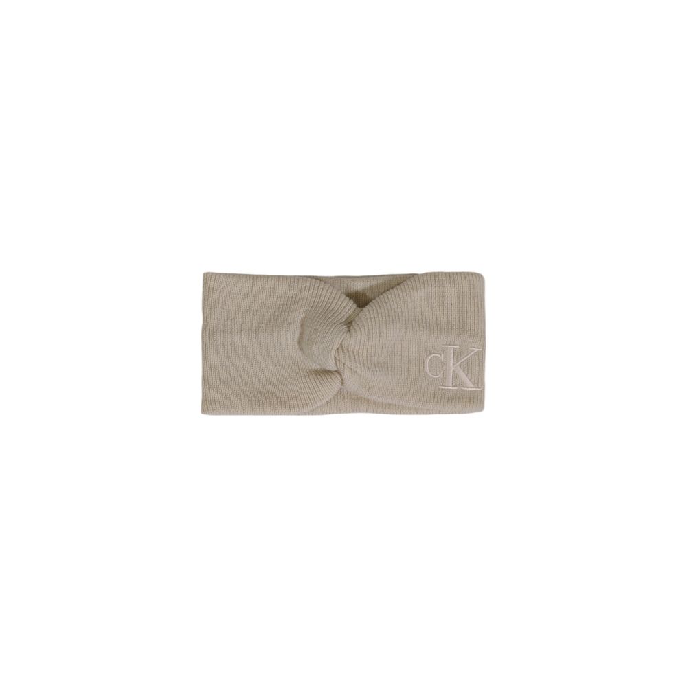 Calvin Klein Jeans Beige Recycled Polyester Hat