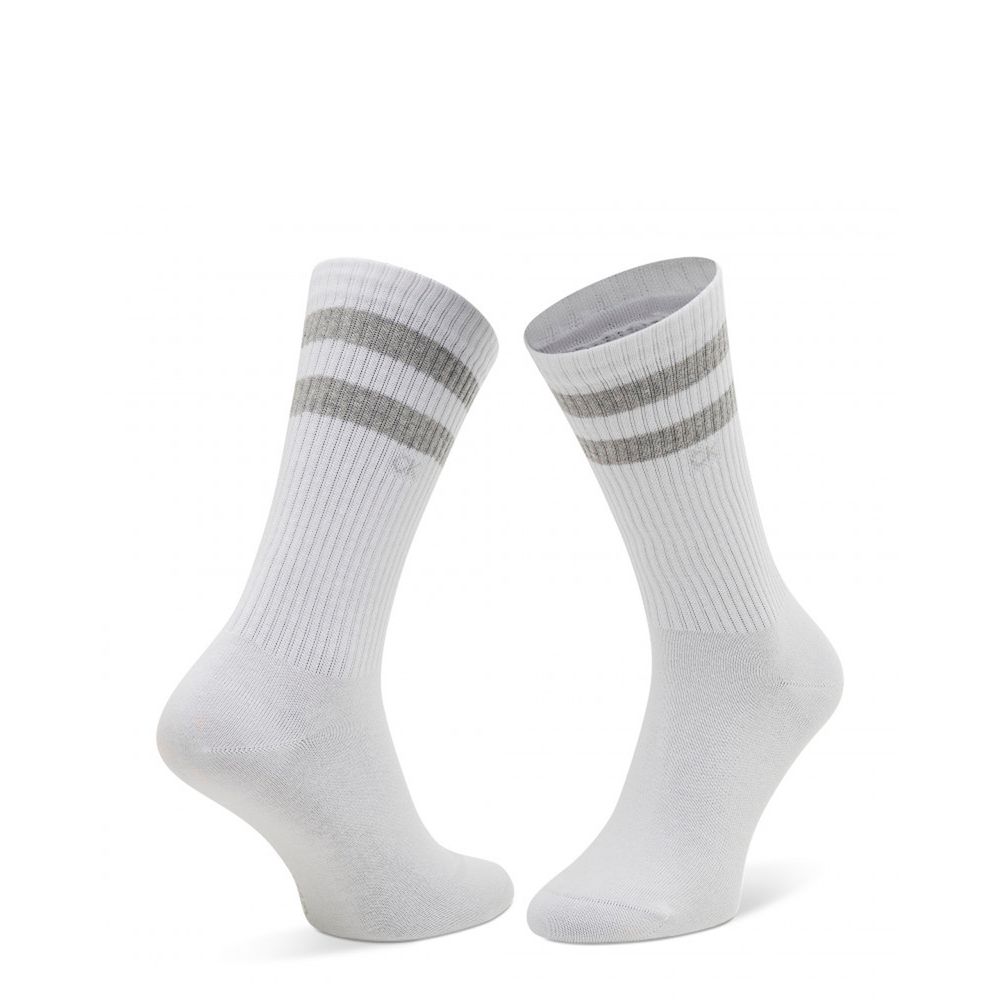 Calvin Klein White Cotton Sock