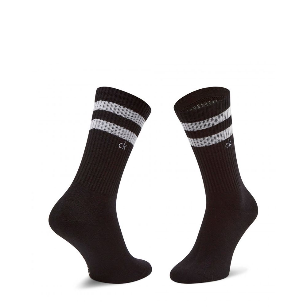 Calvin Klein Black Cotton Sock