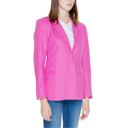 Only Pink Linen Suits &amp; Blazer