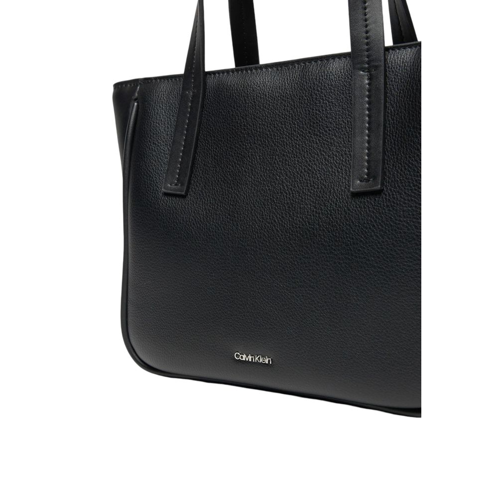 Calvin Klein Black Polyethylene Handbag