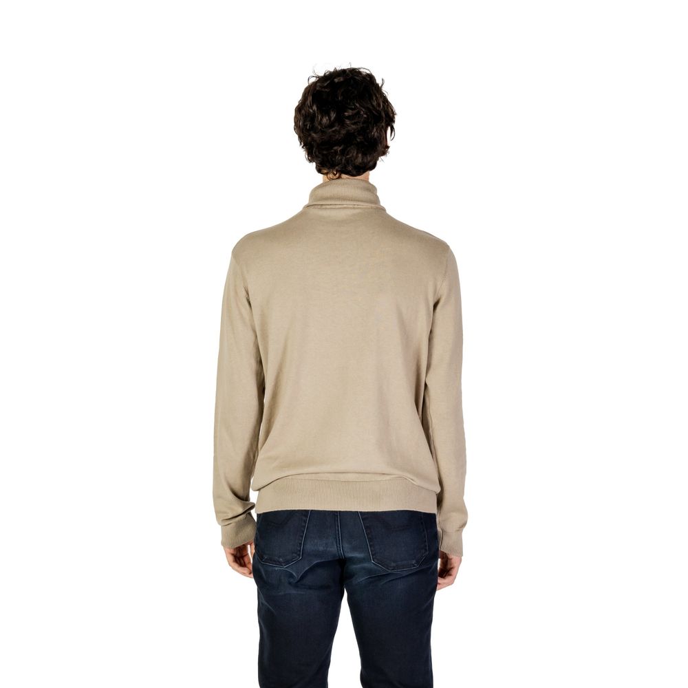 U.S. POLO ASSN. Beige Cotton Sweater