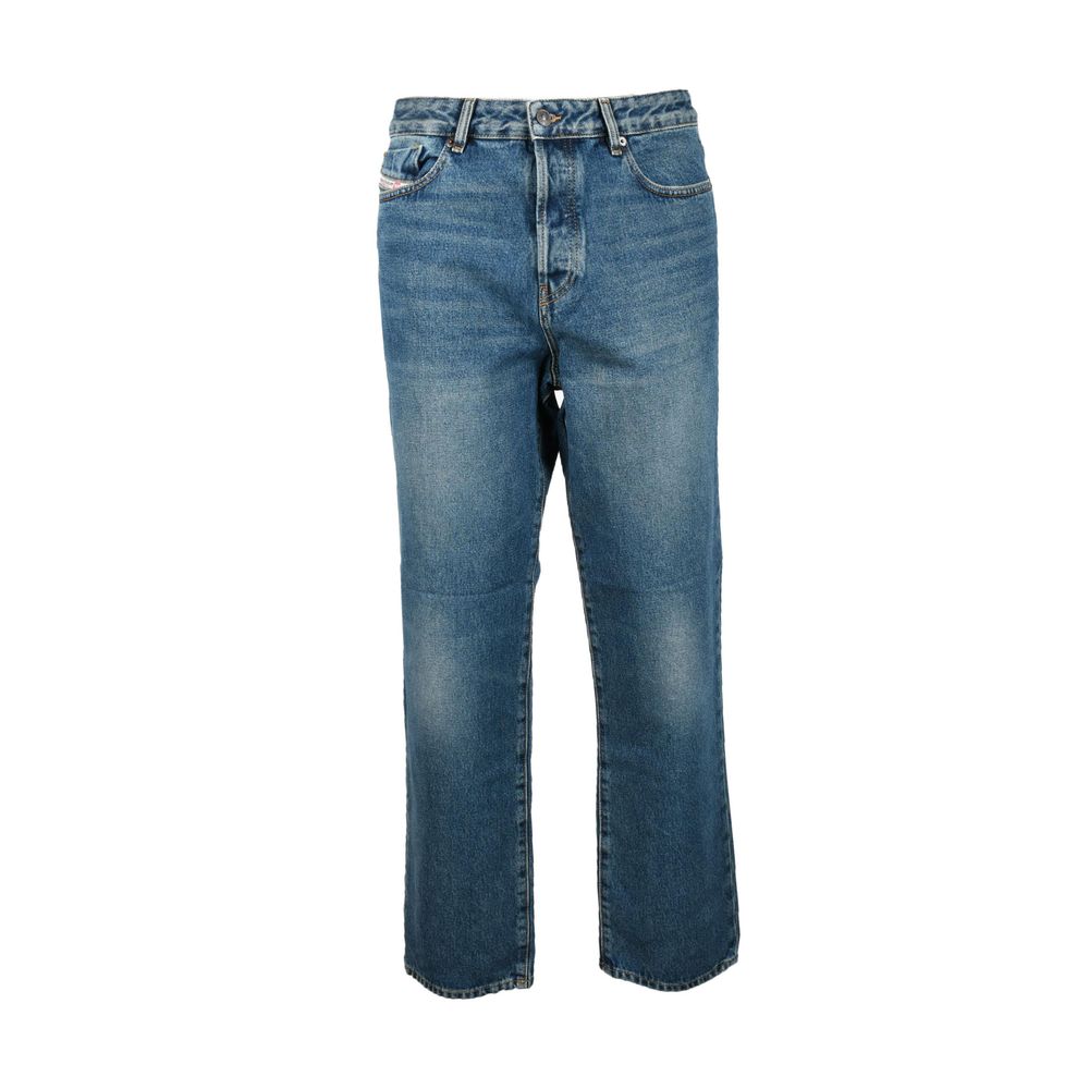 Diesel Blue Cotton Jeans &amp; Pant