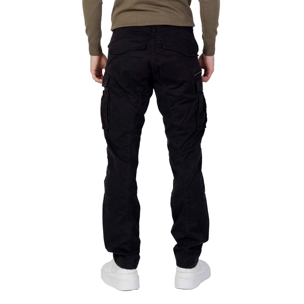 Replay Black Cotton Jeans &amp; Pant