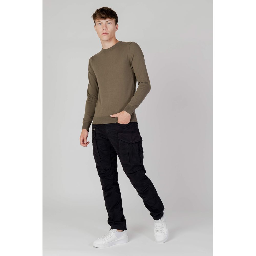 Replay Black Cotton Jeans &amp; Pant