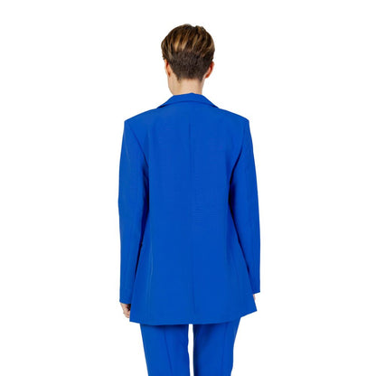 Only Blue Recycled Polyester Suits &amp; Blazer